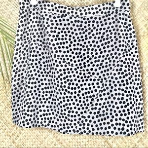 BCBGeneration mini skirt. Camel and black